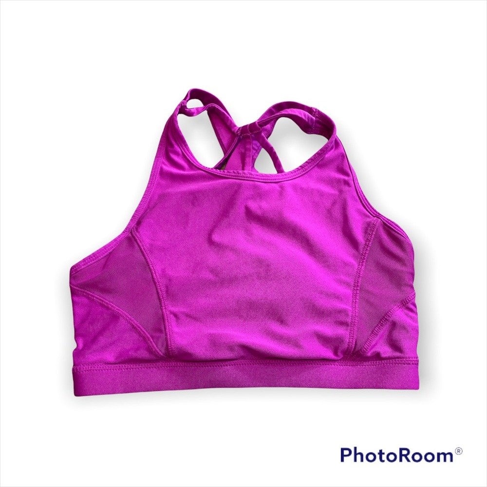 Mondetta sports bra top in magenta Xs
